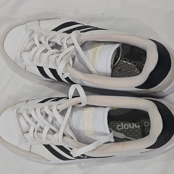 Adidas Grand Court Mens 12 White And Black - Picture 6 of 10